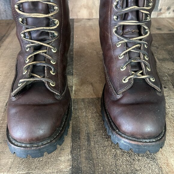 Whites Hathorn Explorer Logger Packer Plain Toe Work Boots Mens 14 D - Picture 8 of 12